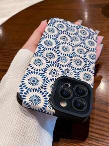 Handyhülle mit Blume Muster,