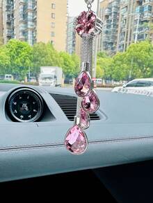 1 đồ trang trí treo xe bằng kim cương giả - Nhiều màu - Xem 3