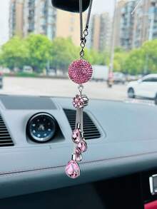 1 đồ trang trí treo xe bằng kim cương giả - Nhiều màu - Xem 5