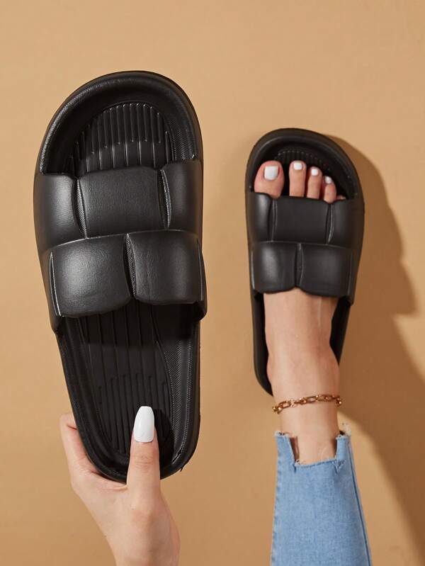 Women Minimalist Single Band Slides, EVA Fashion Slides for Sale