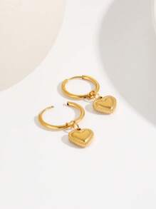 Heart Drop Earrings Valentines,Mom,Mother,Mother's Day,Gift