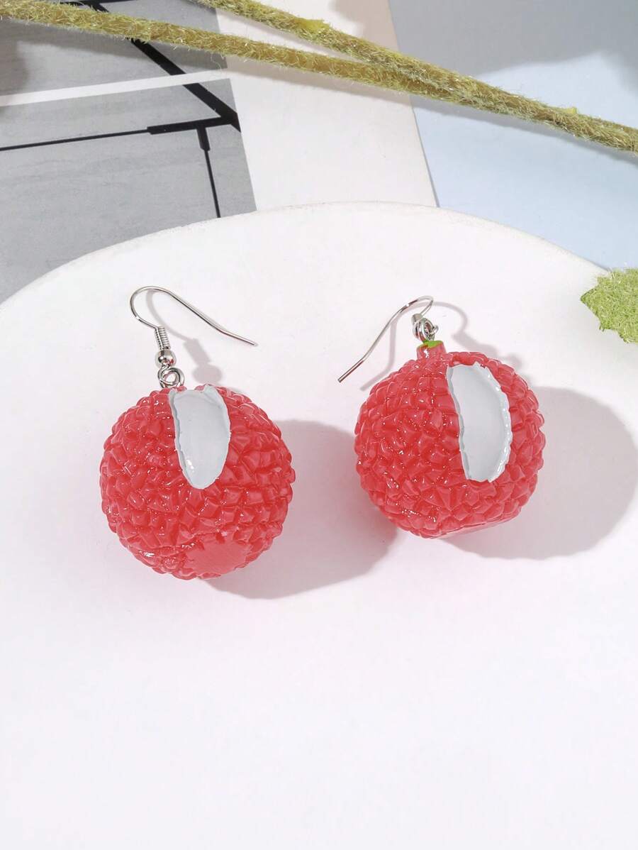 Hoa tai thả trái cây - Nhiều màu - Xem 1