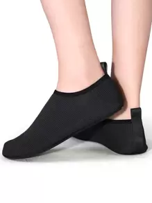 Women Minimalist Slip On Water Shoes, Sporty Outdoor Aqua Socks
