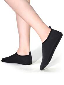 Women Minimalist Slip On Water Shoes, Sporty Outdoor Aqua Socks