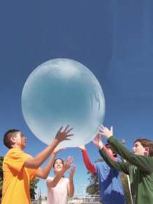 1入組隨機顏色彈力水球寵物追逐玩具供狗狗互動