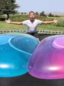 1入組隨機顏色彈力水球寵物追逐玩具供狗狗互動