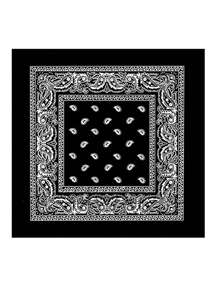 Mujer 2 piezas con estampado de paisley moda para ciclista - Negro - Ver 3