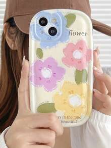 Funda para móvil con estampado floral - Multicolor - Ver 1