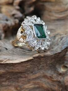 Nhẫn Trang Trí Đá Cubic Zirconia - Nhiều màu - Xem 3