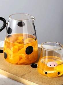 1入組玻璃奶牛圖案水鍋