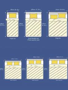 1入組漢字圖案床笠臥室現代織物床笠 - 紫色 - 查看 3
