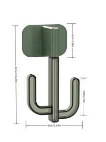 1 pieza Estante para zapatos montado en la pared - Verde - Ver 5