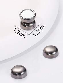 1套隨機派對禮物胸針披肩圍巾磁扣頭巾圍巾扣 - 槍黑色 - 查看 4