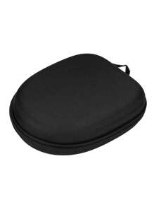 Headphone Bag Compression Resistant Eva Storage Bag Portable Storage Box Multi-Function Data Cable Storage Bag Wireless Earphones Bluetooth Earphones Headset Earbuds For Business,Travel,School,College,Office - Black - View 8