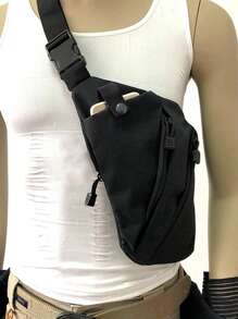 户外男士胸包多功能骑行斜挎包登山挂包单肩包运动包学院风尼龙单肩包户外防盗三角包单肩包牛角形百搭休闲黑包度假旅行侧包腰包旅行必备品节日必备男士包腰包夏季返校运动生活夏日包春假包腰带包腰包