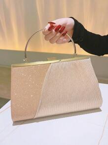 中等方包鏈條帶適用於舞會 - 玫瑰金 - 查看 5