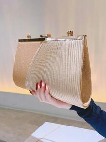 中等方包鏈條帶適用於舞會 - 玫瑰金 - 查看 6