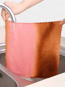 5pcs Solid Cleaning Rag - Multicolor - View 5