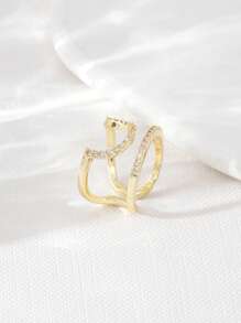 1pc Summer Beach Wedding Season Of Graduation Gift Music Festival Nail Ring