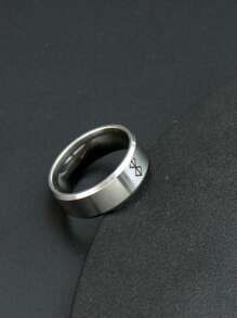 Men Graphic Ring