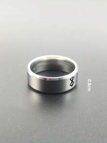 Men Graphic Ring