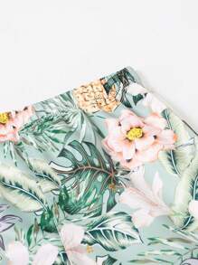 小男童熱帶圖案泳褲