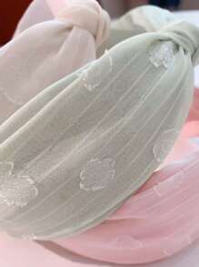 1 băng đô rộng phong cách Hàn Quốc thoải mái cho nữ có nhiều màu ngẫu nhiên - Nhiều màu - Xem 4