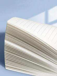 1pc Random Color Notebook, Vintage Portable Journal Notebook For School Student, Office - Multicolor - View 5