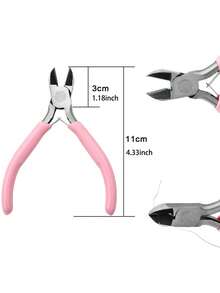 1入組鋁合金多功能迷你圓形鼻子鉗 - 彩色 - 查看 4