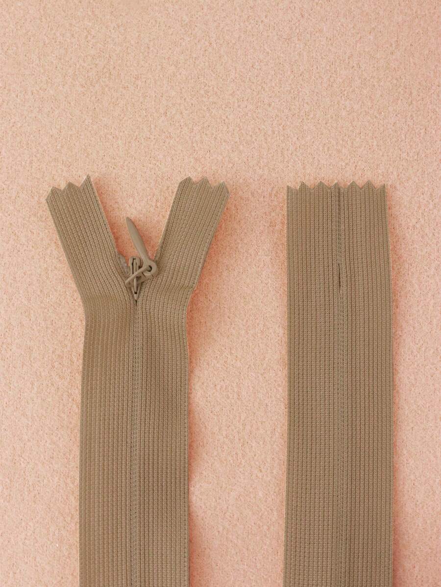 5pcs Nylon Invisible Zipper - Beige - View 1