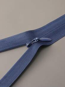 5入組素色縫紉拉鍊 - 藍色 - 查看 1