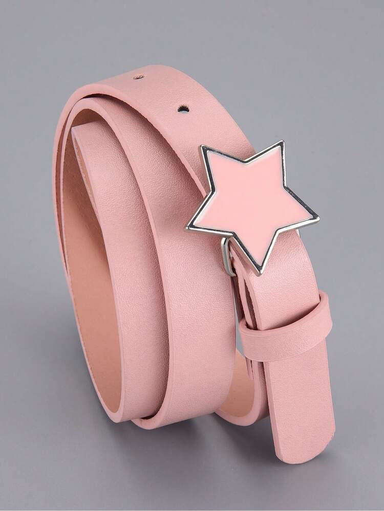 1pc Women Star Decor Fashion Belt For Daily Decoration