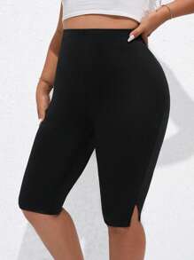 Calvaya Shorts biker bajo con abertura