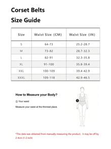 1入組女士龐克前綁帶束腰帶適用於服裝裝飾用品 - 黑色 - 查看 4