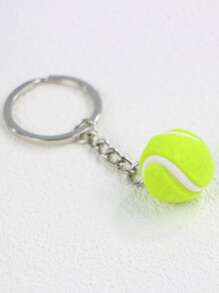 1pc Unisex Tennis Charm Fashionable Keychain For Key Decoration - Multicolor - View 2