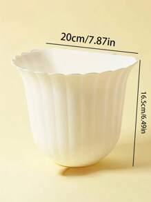 1 Màu Sắc Ngẫu Nhiên Hình Hoa Treo Thùng Rác Nhựa Sáng Tạo Di Động Hộ Gia Đình Thùng Rác - Nhiều màu - Xem 4