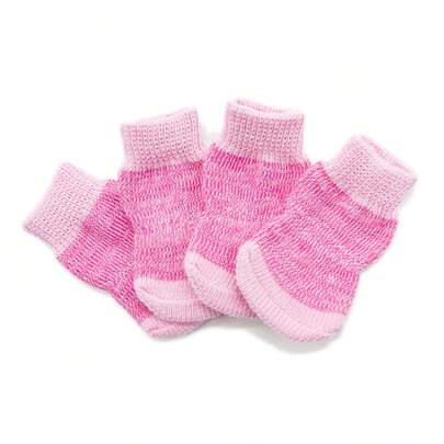 1pair Anti Slip Pet Socks For Dog For Indoor