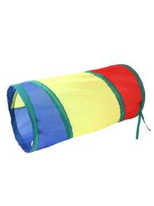 1pc Foldable Cat Tunnel For Cat For Play - Multicolor - View 7