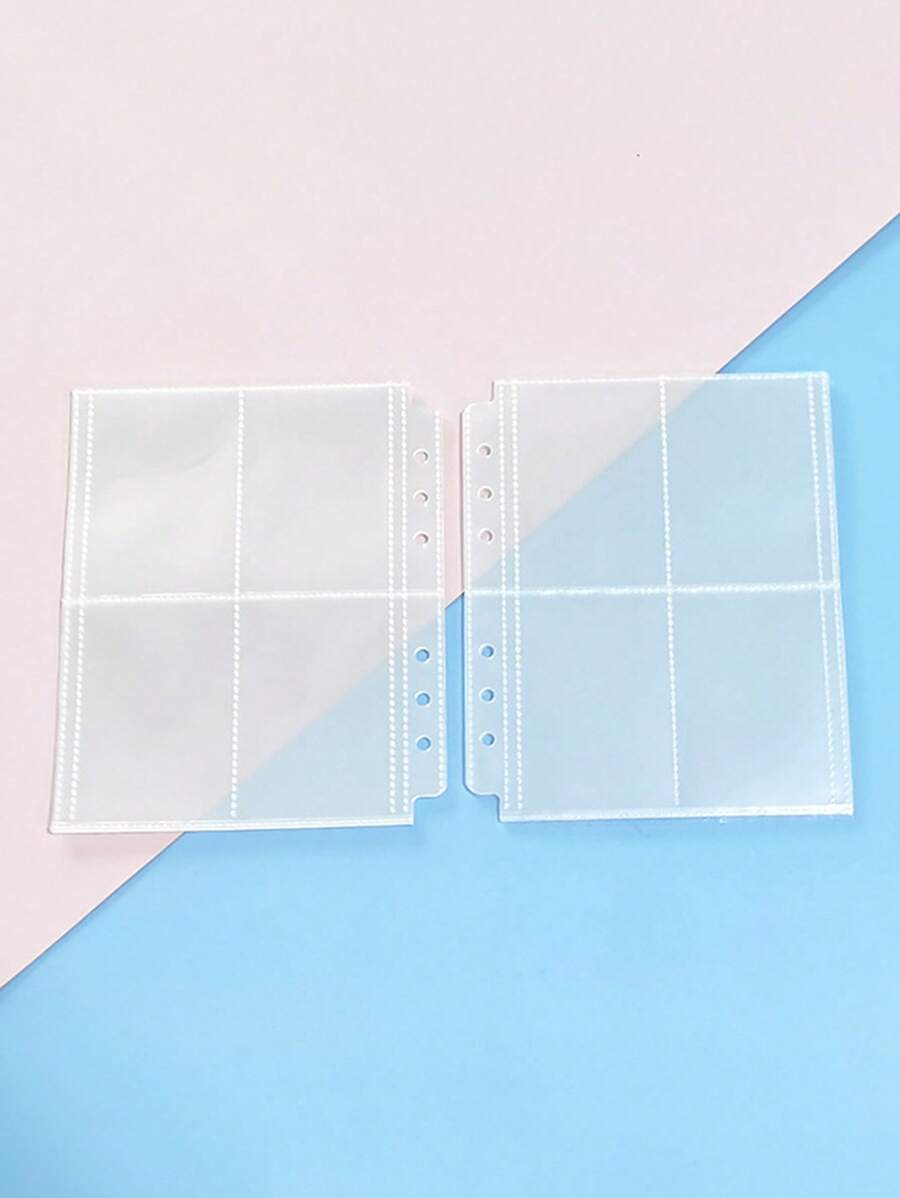 10 Chiếc Album Ảnh Rõ Ràng Trang Nạp Đơn Giản Đa Năng Trang Album Ảnh Rời Lá Album Ảnh - Trong sáng - Xem 1