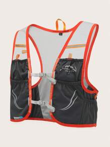 Chaleco con estampado de letra - Multicolor - Ver 2