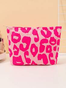粉色豹纹手持大容量化妆包、洗漱包和钱包，INS 风格，化妆包化妆袋护肤包洗漱包收纳袋，旅行必需品邮轮必需品宿舍必需品，婚礼伴娘礼物，妈妈礼物，生日礼物，送给朋友和老师的礼物，家居装饰，浴室客厅卧室装饰，唇油收纳盒，指甲油收纳盒化妆品收纳盒化妆盒化妆旅行洗漱用品收纳盒礼品收纳拉链配件指甲包、房间装饰、包、化妆包、梳妆台、旅行、化妆包、旅行必需品、收纳盒、收纳、旅行必需品、化妆品收纳盒、化妆包、化妆品收纳盒、收纳盒、洗漱包、桌面收纳盒、化妆包、化妆袋、化妆品收纳、梳妆台配件、化妆包、化妆包、化妆包、化妆包包袋、化妆包、化妆品收纳袋、旅行、化妆袋、包袋、化妆包、化妆袋、旅行必需品、化妆袋、化妆包、包袋、旅行必需品、化妆包配件、小化妆包 - 彩色 - 查看 5