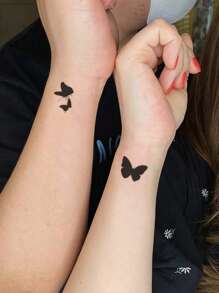 STARTTOOS 9sheets Butterfly Pattern Tattoo Sticker Y2k Temporary Tattoos