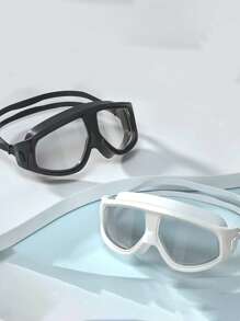 雙色泳鏡 - 藍色 - 查看 3