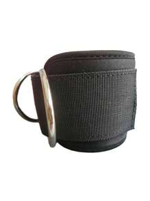 1 pieza negro poliéster tira tobillera - Negro - Ver 2