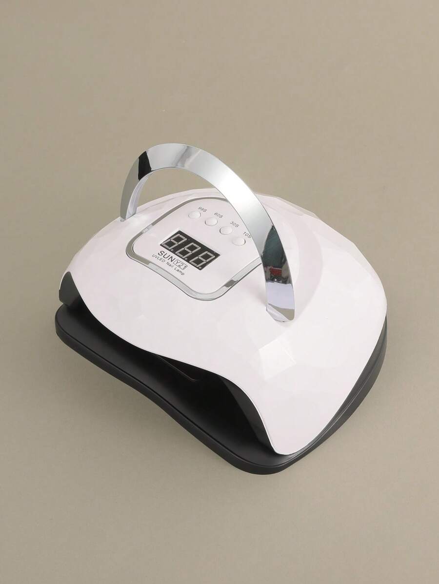 1pc ABS Manicure Light, Modern Portable Nail Lamp For Home - White - View 1