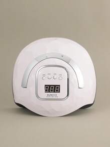 1pc ABS Manicure Light, Modern Portable Nail Lamp For Home - White - View 7