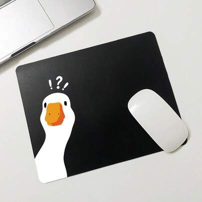 Cartoon Goose Pattern Mouse Pad