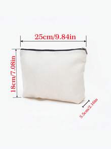1 túi đựng mỹ phẩm dây kéo hình chiếc lá - Nhiều màu - Xem 6