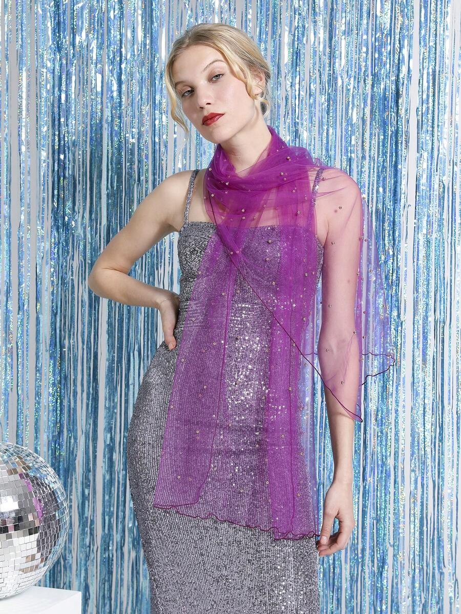 Mujer 1 pieza Pañuelo con diseño de cuenta moda para diariamente