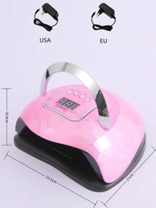 1pc ABS Electronic Foot File, Modern High-powered Electronic Pedicure For Daily Life - Pink - View 7